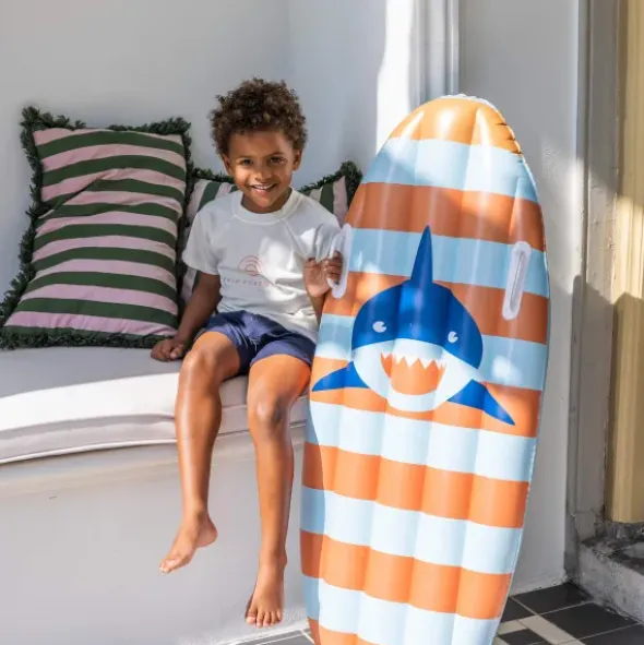 Luftmatratze Surfboard aufblasbar - Hai