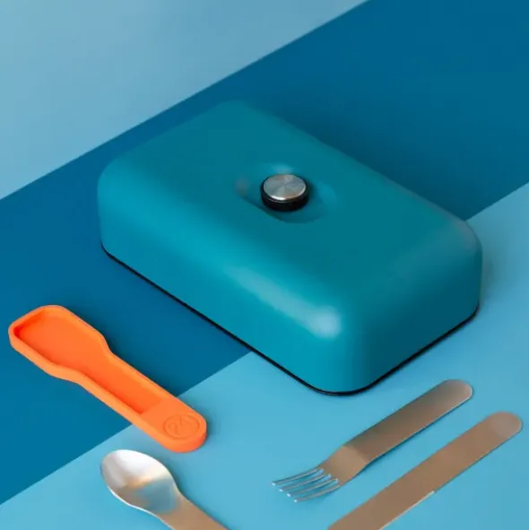 Lunchbox ALL-IN-1 SET - ATLANTIC BAY (petrolblau)