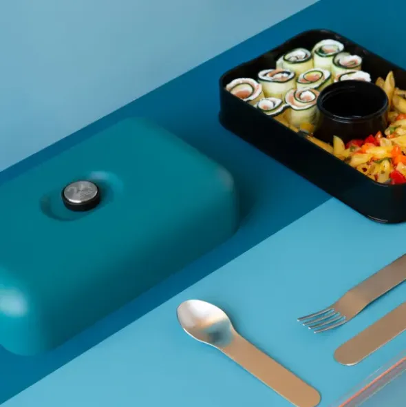 Lunchbox ALL-IN-1 SET - ATLANTIC BAY (petrolblau)