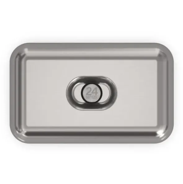 Lunchbox ALL-IN-1 SET - BRUSHED STEEL (Edelstahl)