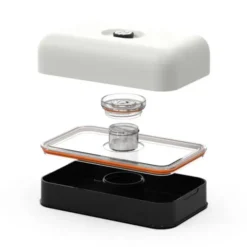 Lunchbox ALL-IN-1 SET - ICE WHITE (weiß)