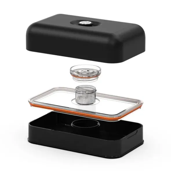 Lunchbox ALL-IN-1 SET - TUXEDO BLACK (schwarz)