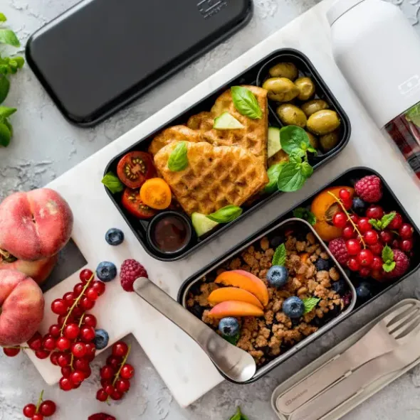 Lunchbox MB ORIGINAL Bento Box, schwarz