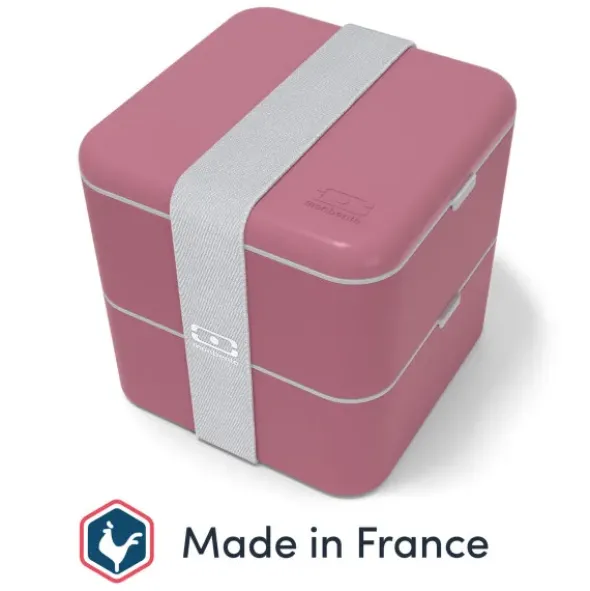 Lunchbox MB SQUARE Bento Box, blush rot