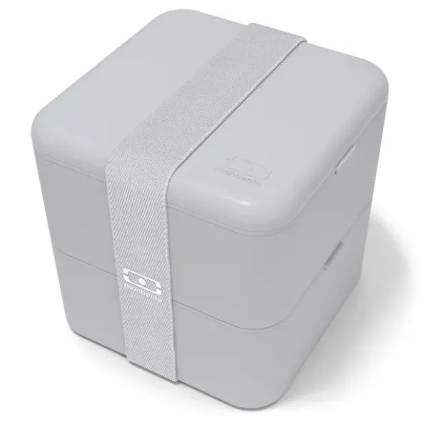 Lunchbox MB SQUARE Bento Box, cotton hellgrau