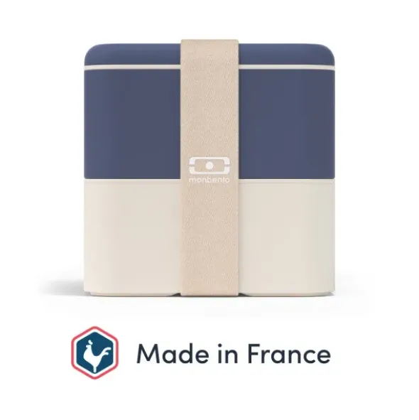 Lunchbox MB SQUARE Bento Box, natural blau