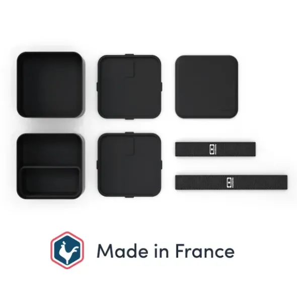Lunchbox MB SQUARE Bento Box, schwarz