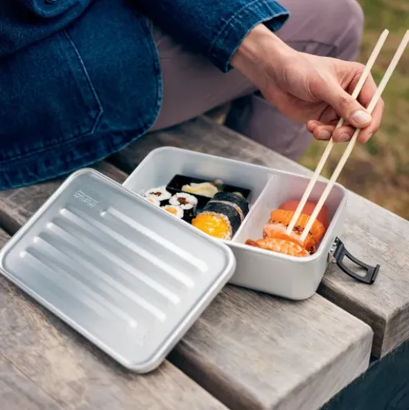 Lunchbox PLUS L 1,1 l silber