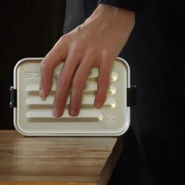 Lunchbox PLUS S 0,75 l silber