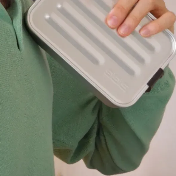 Lunchbox PLUS S 0,75 l silber