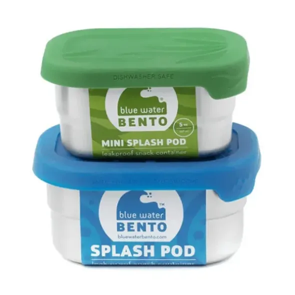 Lunchdose Edelstahl eckig - SPLASH POD 240 ml