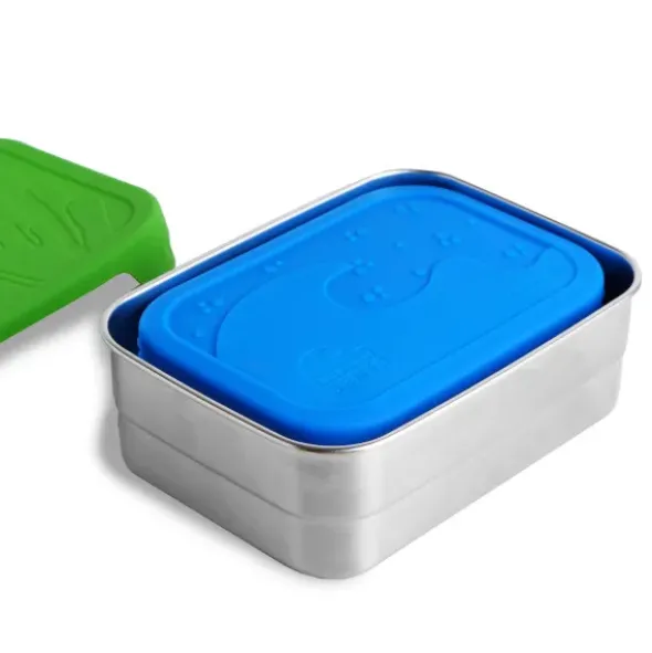 Lunchdose Edelstahl eckig - SPLASH POD 240 ml