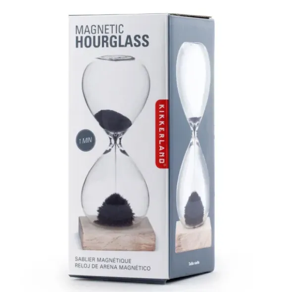 Magnetische Sanduhr Glas MAGNETIC HOURGLASS
