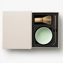Matcha Set im Aufbewahrungsbuch 3-teilig – Zubehör für Matcha Zubereitung