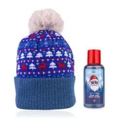 Männer Geschenkset GET YETI FOR WINTER, Duschgel & Wintermütze XMAS