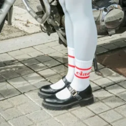 Motivsocken Ciao - Spruchsocken "Out Of Office"