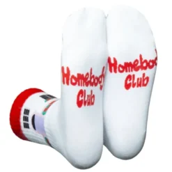 Motivsocken Haus - Spruchsocken "Homebody Club"
