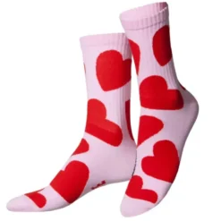 Motivsocken Herzen - Spruchsocken 
