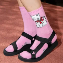 Motivsocken Katze - Spruchsocken 