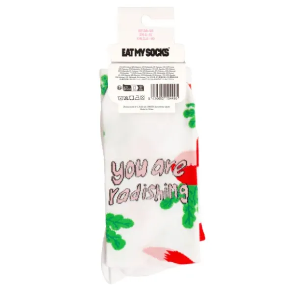 Motivsocken Radieschen - Spruchsocken "You are radishing"