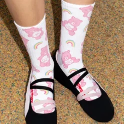 Motivsocken Regenbogen-Bären - Spruchsocken