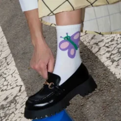 Motivsocken Schmetterling - Spruchsocken
