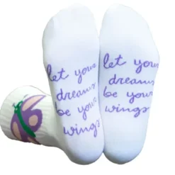 Motivsocken Schmetterling - Spruchsocken
