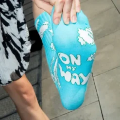 Motivsocken Wolkenhasen - Spruchsocken
