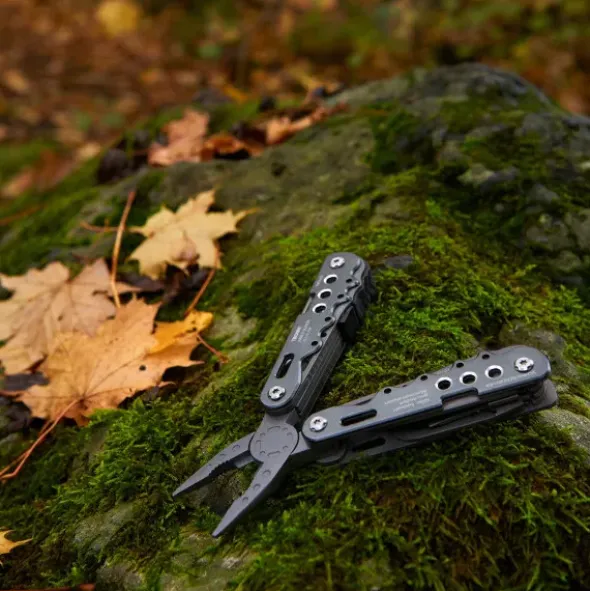Multitool ARBEITSGERÄT 10 Funktionen, schwarz