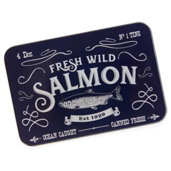 Multitool Messer Fisch 7-teilig, Multifunktionswerkzeug Salmon in Dose