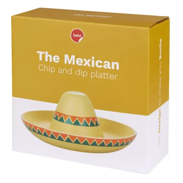 Nacho Sombrero Snackschale mit Dip-Funktion – THE MEXICAN