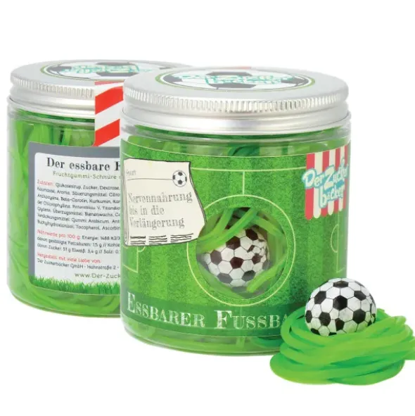 Naschdose - Essbarer Fußballrasen