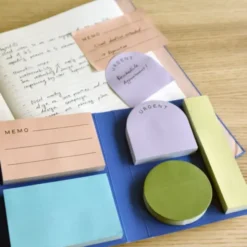 Notizzettel Set STICKY NOTES - 5 Haftnotizzettel je 70 Blatt