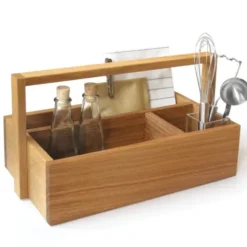 Ordnungsbox aus Eiche mit Tragegriff - Werkzeugbox All you need