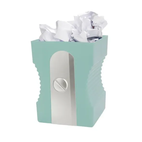 Papierkorb Spitzer - Sharpener Wastebasket, türkis