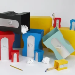 Papierkorb Spitzer - Sharpener Wastebasket, türkis