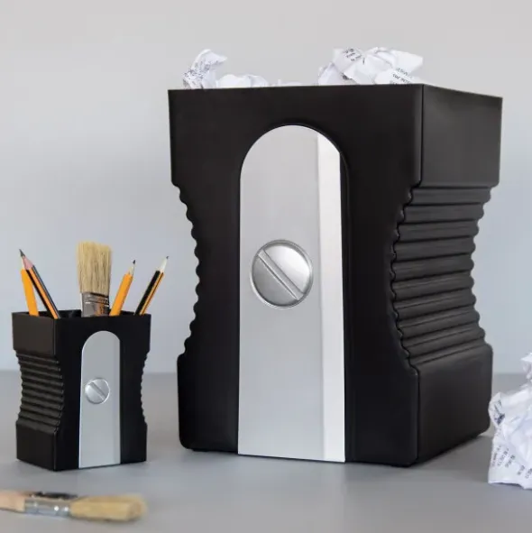 Papierkorb Spitzer - Sharpener Wastebasket, schwarz