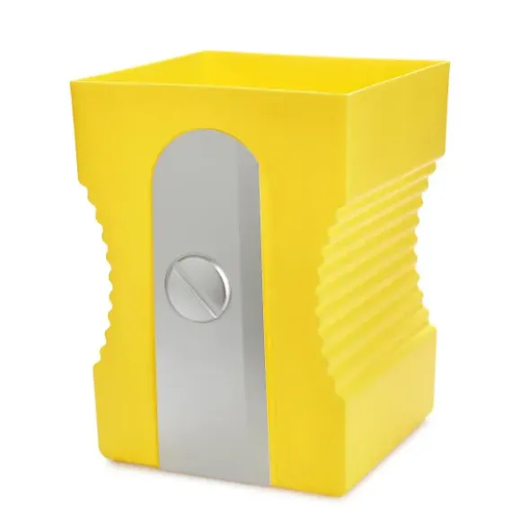 Papierkorb Spitzer - Sharpener Wastebasket, gelb