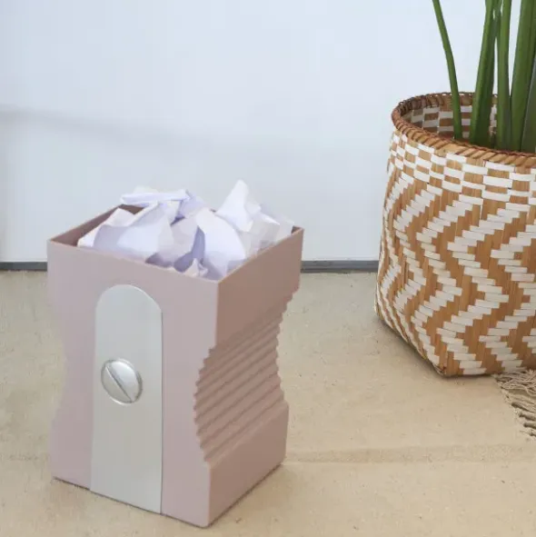 Papierkorb Spitzer - Sharpener Wastebasket, rosa