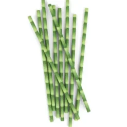 Papier-Strohhalme Bamboo 144 Stück
