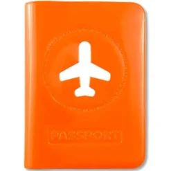 Passhülle Happy Flight orange