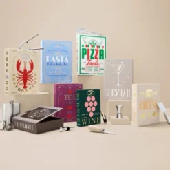 Pasta Set im Aufbewahrungsbuch 3-teilig - Küchenhelfer aus Edelstahl