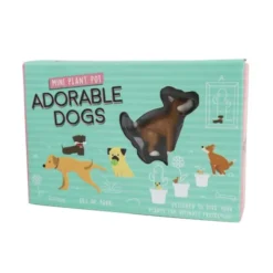 Pflanzenstecker - witzige Hunde 4er Set