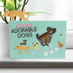 Pflanzenstecker - witzige Hunde 4er Set