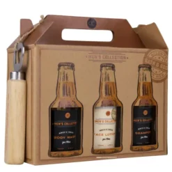 Pflegeset Bierflaschen Sixpack - Männer Geschenkset mit 6 Flaschen inkl. Flaschenöffner