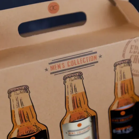 Pflegeset Bierflaschen Sixpack - Männer Geschenkset mit 6 Flaschen inkl. Flaschenöffner