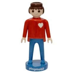 Playmobil Dekofigur & Vase Keramik, 25 cm Mann rot