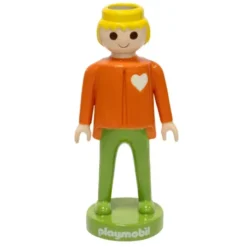 Playmobil Dekofigur & Vase Keramik, 35 cm Mann orange