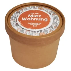 Pott zum Aussäen Katzengras - Miez Wohnung