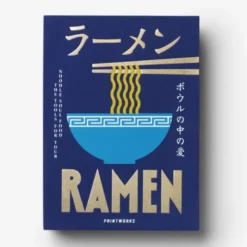 Ramen Set im Aufbewahrungsbuch 5-teilig – Nudelschneider, Ramenlöffel, Essstäbchen